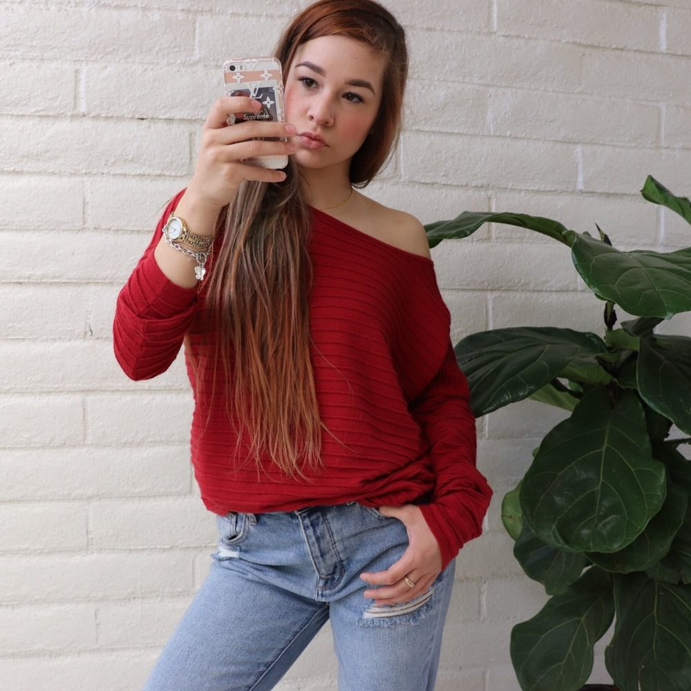 CK Calvin Klein Soft Ribbed Sweater